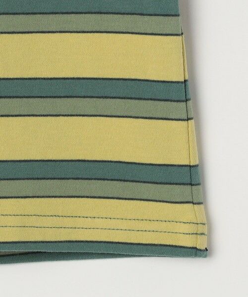 SHIPS / シップス Tシャツ | FRUIT OF THE LOOM: 刺繍 ロゴ カラー ボーダー Tシャツ<KIDS> | 詳細10