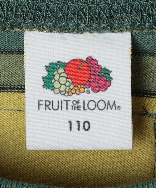 SHIPS / シップス Tシャツ | FRUIT OF THE LOOM: 刺繍 ロゴ カラー ボーダー Tシャツ<KIDS> | 詳細11