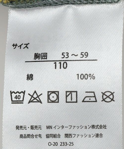 SHIPS / シップス Tシャツ | FRUIT OF THE LOOM: 刺繍 ロゴ カラー ボーダー Tシャツ<KIDS> | 詳細14