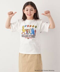 SHIPS / シップス Tシャツ | FRUIT OF THE LOOM: SESAME STREET プリント Tシャツ<KIDS>