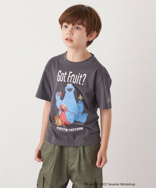 SHIPS / シップス Tシャツ | FRUIT OF THE LOOM: SESAME STREET プリント Tシャツ<KIDS> | 詳細11