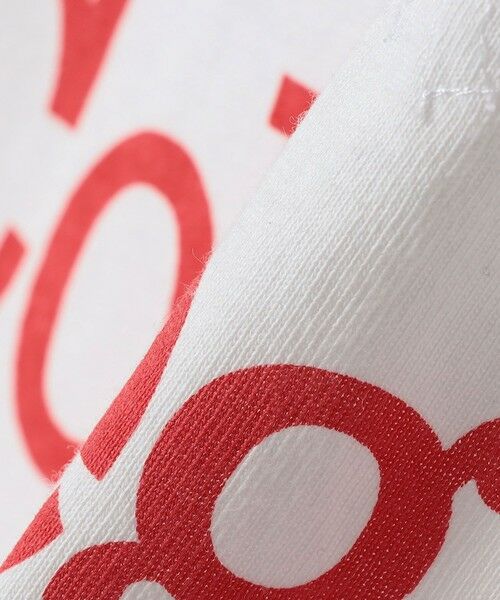 SHIPS / シップス Tシャツ | 【SHIPS any別注】Collegiate Pacific:〈洗濯機可能〉Vガゼット プリント & 刺繍 Tシャツ<KIDS> | 詳細8