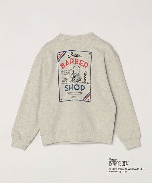 SHIPS / シップス スウェット | SHIPS any: SNOOPY コラボ カルチャー グラフィック バック プリント スウェット<KIDS>◇ | 詳細5