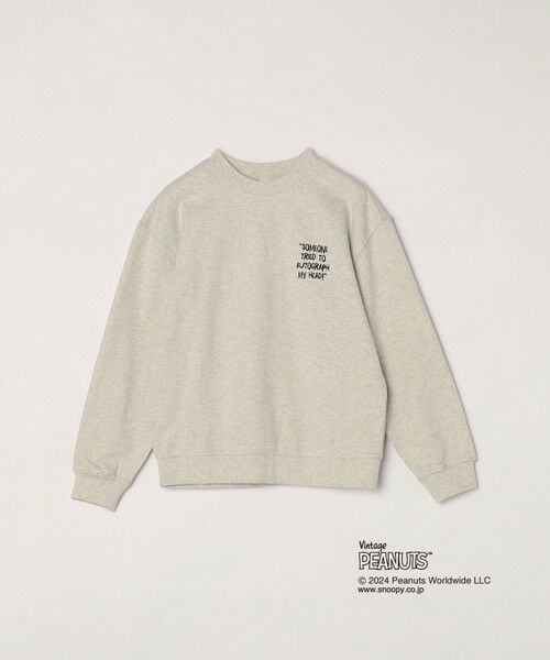 SHIPS / シップス スウェット | SHIPS any: SNOOPY コラボ カルチャー グラフィック バック プリント スウェット<KIDS>◇ | 詳細7