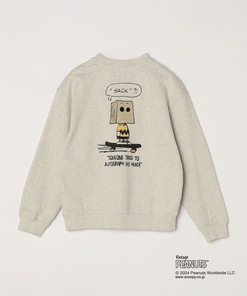 SHIPS / シップス スウェット | SHIPS any: SNOOPY コラボ カルチャー グラフィック バック プリント スウェット<KIDS>◇ | 詳細8