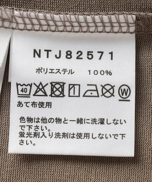 SHIPS / シップス Tシャツ | THE NORTH FACE:〈UVカット〉イーエス クライミング ロゴ Tシャツ <KIDS> | 詳細9