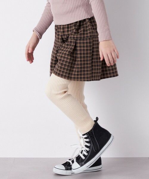 SHIPS / シップス その他パンツ | SHIPS any: リブ レギンス パンツ<KIDS>(ナチュラル)