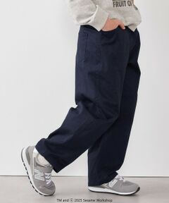 SHIPS / シップス その他パンツ | SHIPS any:〈洗濯機可能〉ツイル ストレッチ ワイド カーブ パンツ <KIDS>