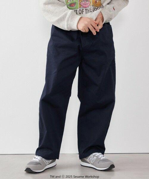 SHIPS / シップス その他パンツ | SHIPS any:〈洗濯機可能〉ツイル ストレッチ ワイド カーブ パンツ <KIDS> | 詳細25