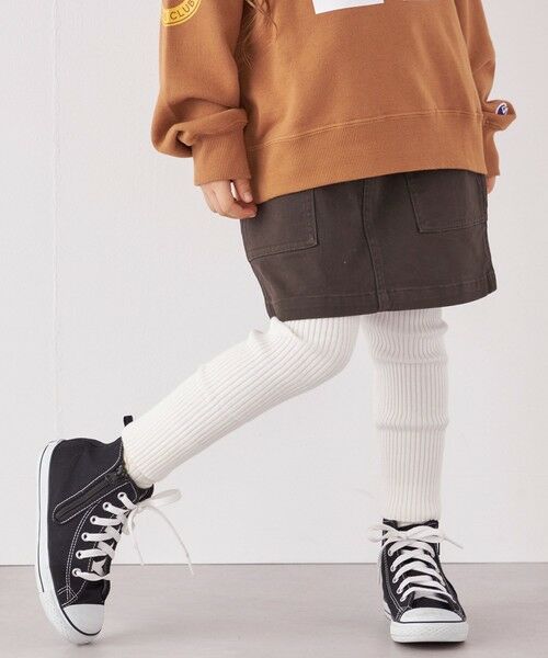 SHIPS / シップス ミニ・ひざ丈スカート | 【SHIPS any別注】ROKX:〈ストレッチ〉ツイル マウンテンスカート<KIDS>◇ | 詳細5