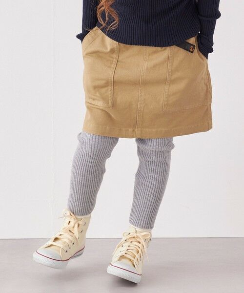 SHIPS / シップス ミニ・ひざ丈スカート | 【SHIPS any別注】ROKX:〈ストレッチ〉ツイル マウンテンスカート<KIDS>◇ | 詳細14