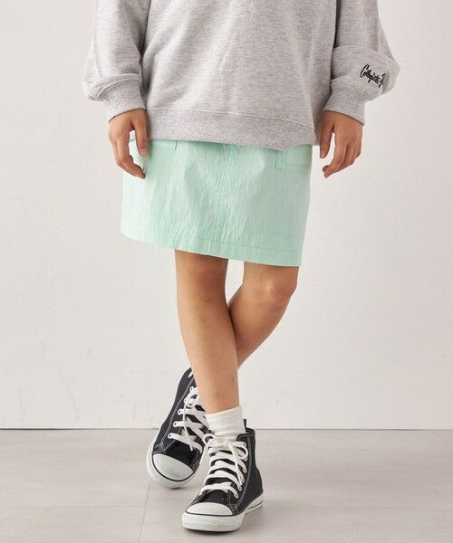 SHIPS / シップス ミニ・ひざ丈スカート | SHIPS any: ストレッチ マウンテンスカート スカート<KIDS> | 詳細12