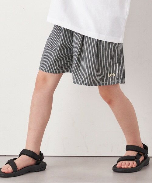 SHIPS / シップス ショート・ハーフ・半端丈パンツ | Lee:ライト デニム キュロット <KIDS>◇(その他)