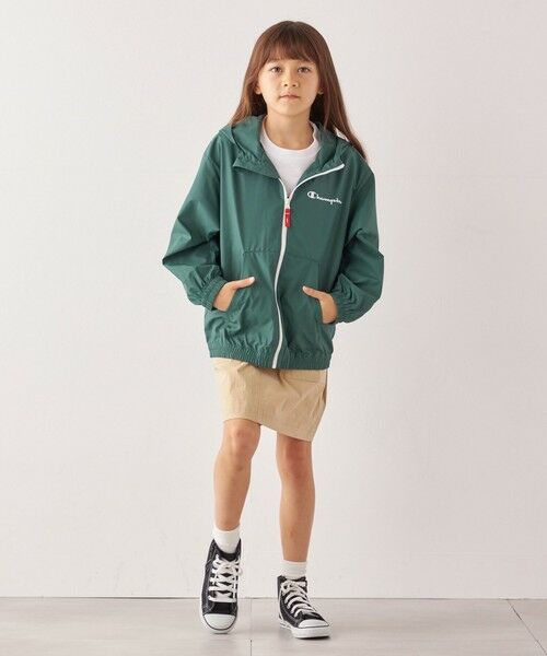 SHIPS / シップス ブルゾン | CHAMPION: ポケッタブル ジップアップ フード ブルゾン<KIDS> | 詳細2