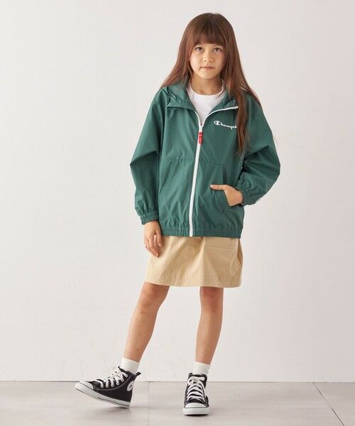 SHIPS / シップス ブルゾン | CHAMPION: ポケッタブル ジップアップ フード ブルゾン<KIDS> | 詳細4