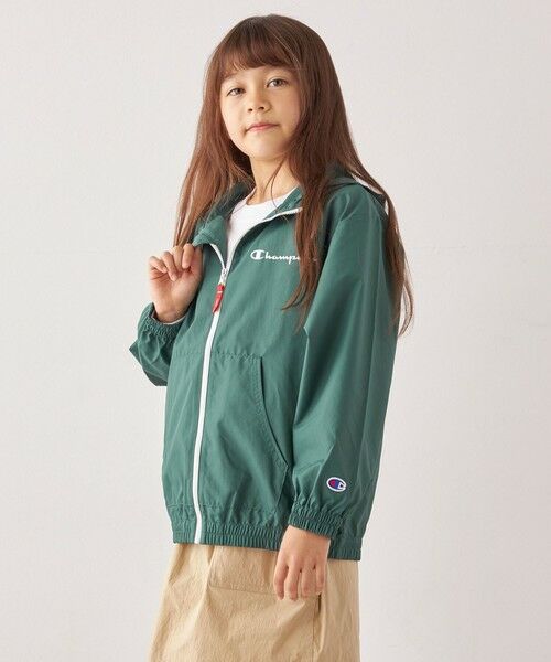 SHIPS / シップス ブルゾン | CHAMPION: ポケッタブル ジップアップ フード ブルゾン<KIDS> | 詳細6