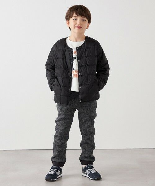 SHIPS / シップス ダウンジャケット・ベスト | TAION: クルーネック ボタン ダウン カーディガン<KIDS> | 詳細1