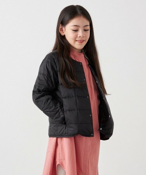 SHIPS / シップス ダウンジャケット・ベスト | TAION: クルーネック ボタン ダウン カーディガン<KIDS> | 詳細10