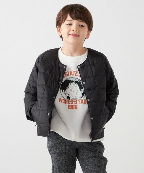 SHIPS / シップス ダウンジャケット・ベスト | TAION: クルーネック ボタン ダウン カーディガン<KIDS> | 詳細5