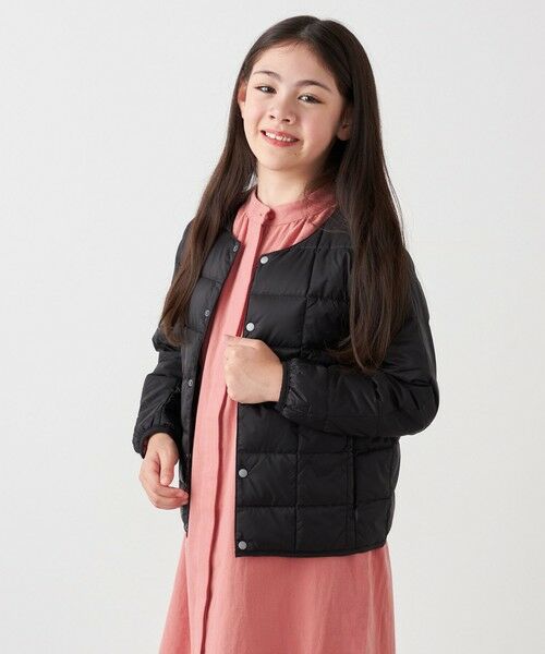 SHIPS / シップス ダウンジャケット・ベスト | TAION: クルーネック ボタン ダウン カーディガン<KIDS> | 詳細9