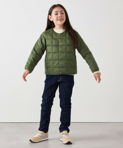 SHIPS / シップス ダウンジャケット・ベスト | TAION: クルーネック ボタン ダウン カーディガン<KIDS> | 詳細14