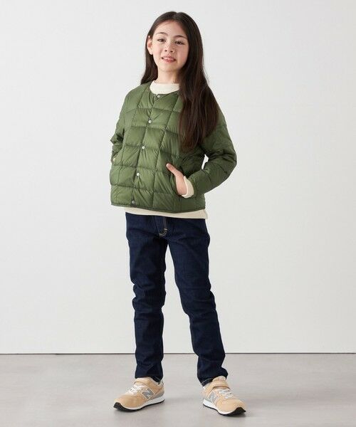 SHIPS / シップス ダウンジャケット・ベスト | TAION: クルーネック ボタン ダウン カーディガン<KIDS> | 詳細15