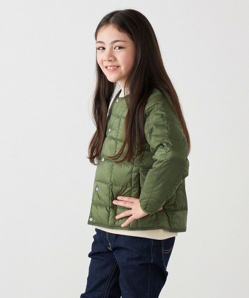 SHIPS / シップス ダウンジャケット・ベスト | TAION: クルーネック ボタン ダウン カーディガン<KIDS> | 詳細17