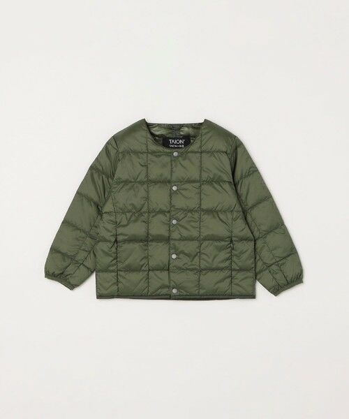 SHIPS / シップス ダウンジャケット・ベスト | TAION: クルーネック ボタン ダウン カーディガン<KIDS> | 詳細19