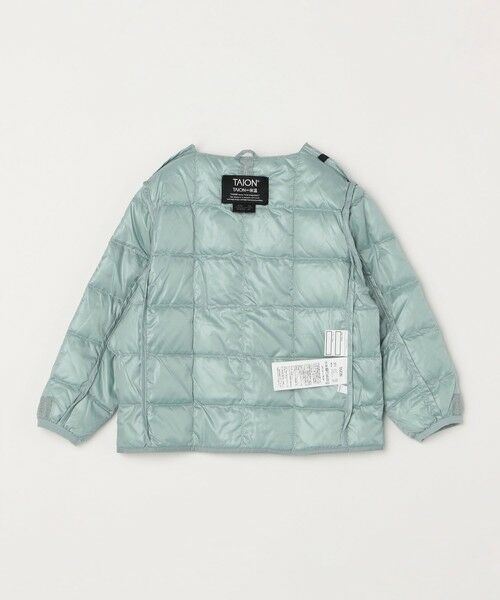 SHIPS / シップス ダウンジャケット・ベスト | TAION: クルーネック ボタン ダウン カーディガン<KIDS> | 詳細24