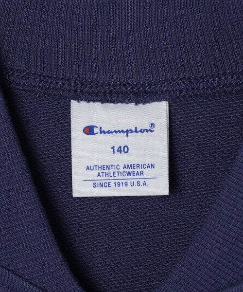 SHIPS / シップス ブルゾン | Champion: ワンポイント ロゴ スウェット ジップ ブルゾン<KIDS> | 詳細5