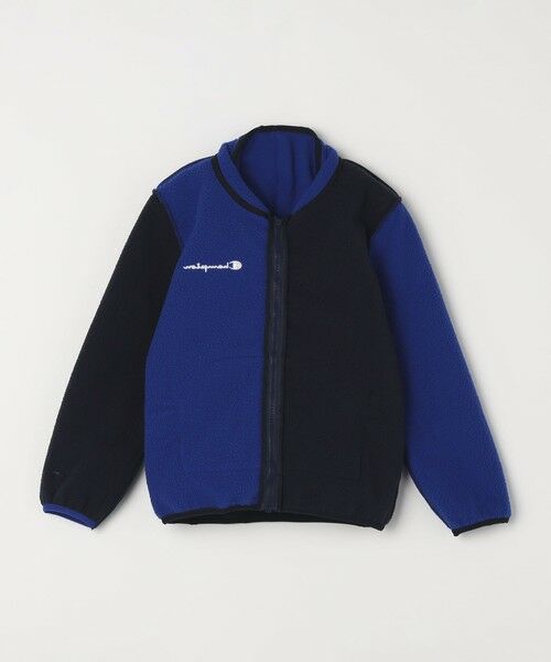 SHIPS / シップス ブルゾン | Champion:〈洗濯機可能〉フリース ジップ フード ジャケット<KIDS> | 詳細3