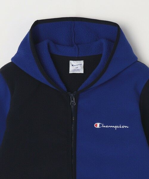 SHIPS / シップス ブルゾン | Champion:〈洗濯機可能〉フリース ジップ フード ジャケット<KIDS> | 詳細5