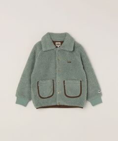 SHIPS / シップス ブルゾン | Lee:〈洗濯機可能〉刺繍 ロゴ ボア ポケット ジャケット <KIDS>
