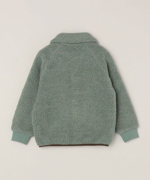 SHIPS / シップス ブルゾン | Lee:〈洗濯機可能〉刺繍 ロゴ ボア ポケット ジャケット <KIDS> | 詳細2