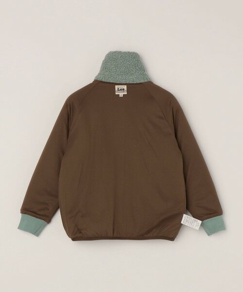 SHIPS / シップス ブルゾン | Lee:〈洗濯機可能〉刺繍 ロゴ ボア ポケット ジャケット <KIDS> | 詳細4