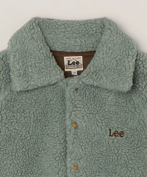 SHIPS / シップス ブルゾン | Lee:〈洗濯機可能〉刺繍 ロゴ ボア ポケット ジャケット <KIDS> | 詳細5