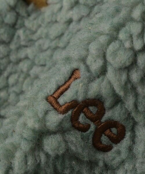 SHIPS / シップス ブルゾン | Lee:〈洗濯機可能〉刺繍 ロゴ ボア ポケット ジャケット <KIDS> | 詳細8