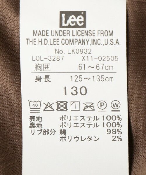 SHIPS / シップス ブルゾン | Lee:〈洗濯機可能〉刺繍 ロゴ ボア ポケット ジャケット <KIDS> | 詳細9