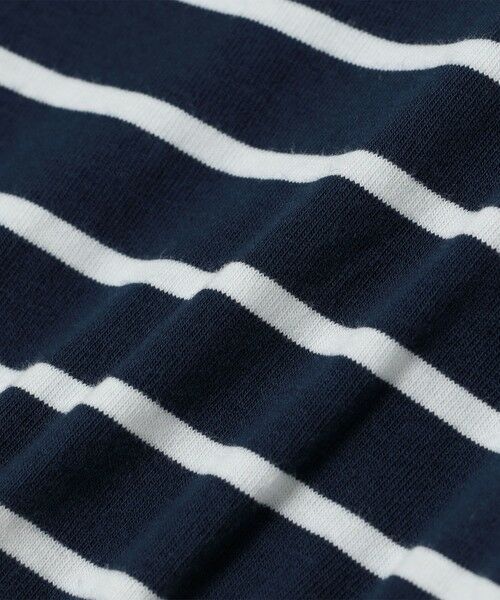 SHIPS / シップス ロング・マキシ丈ワンピース | SHIPS any: ロゴ 刺繍 ボーダー ドッキング ワンピース <KIDS> | 詳細8