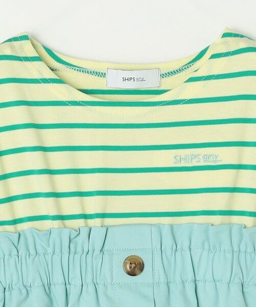 SHIPS / シップス ロング・マキシ丈ワンピース | SHIPS any: ロゴ 刺繍 ボーダー ドッキング ワンピース <KIDS> | 詳細12