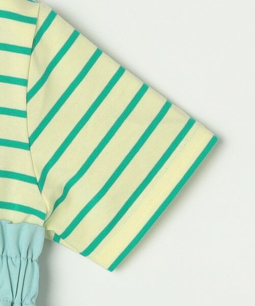 SHIPS / シップス ロング・マキシ丈ワンピース | SHIPS any: ロゴ 刺繍 ボーダー ドッキング ワンピース <KIDS> | 詳細13