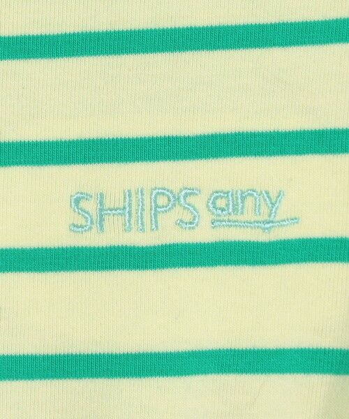 SHIPS / シップス ロング・マキシ丈ワンピース | SHIPS any: ロゴ 刺繍 ボーダー ドッキング ワンピース <KIDS> | 詳細15