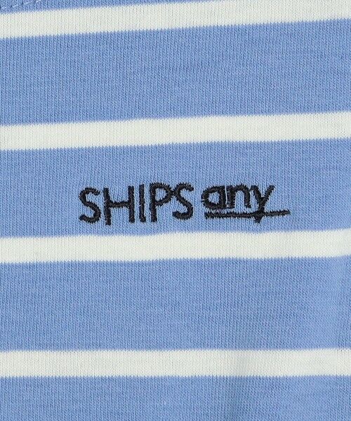 SHIPS / シップス ロング・マキシ丈ワンピース | SHIPS any: ロゴ 刺繍 ボーダー ドッキング ワンピース <KIDS> | 詳細24
