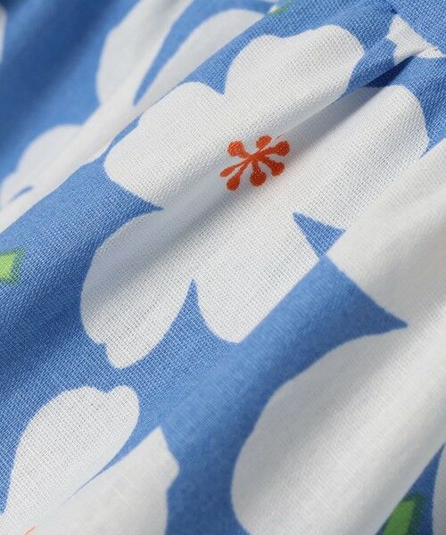 SHIPS / シップス ロング・マキシ丈ワンピース | SHIPS any:〈洗濯機可能〉ノースリーブ フラワー  プリント キャミ ワンピース<KIDS> | 詳細8