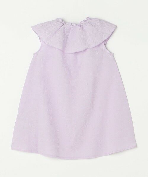 SHIPS / シップス ロング・マキシ丈ワンピース | SHIPS any: シアサッカー フリルカラー ノースリーブ ワンピース <KIDS> | 詳細21