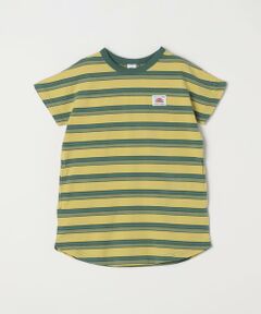 SHIPS / シップス ロング・マキシ丈ワンピース | FRUIT OF THE LOOM: 刺繍 ロゴ カラー ボーダー ワンピース<KIDS>