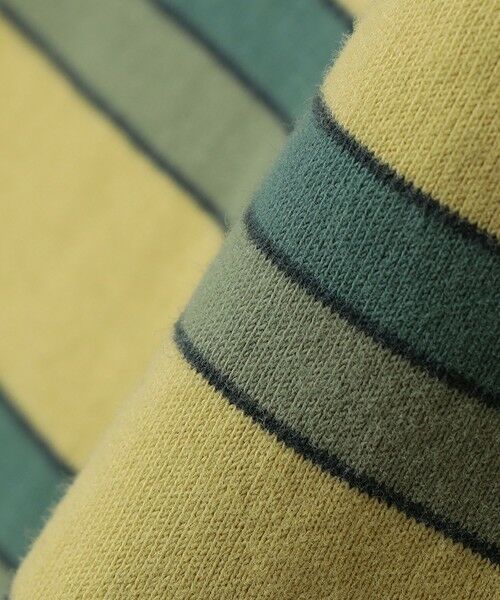 SHIPS / シップス ロング・マキシ丈ワンピース | FRUIT OF THE LOOM: 刺繍 ロゴ カラー ボーダー ワンピース<KIDS> | 詳細1