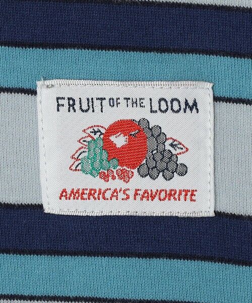 SHIPS / シップス ロング・マキシ丈ワンピース | FRUIT OF THE LOOM: 刺繍 ロゴ カラー ボーダー ワンピース<KIDS> | 詳細15