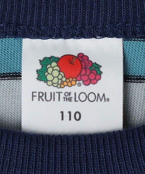 SHIPS / シップス ロング・マキシ丈ワンピース | FRUIT OF THE LOOM: 刺繍 ロゴ カラー ボーダー ワンピース<KIDS> | 詳細16