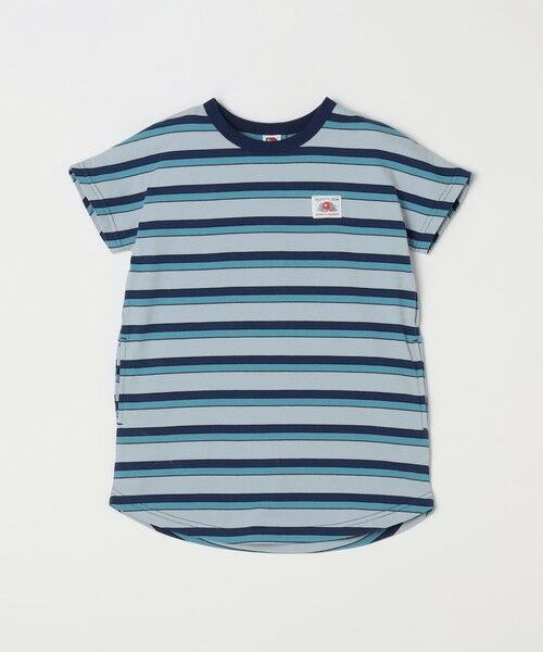 SHIPS / シップス ロング・マキシ丈ワンピース | FRUIT OF THE LOOM: 刺繍 ロゴ カラー ボーダー ワンピース<KIDS> | 詳細7